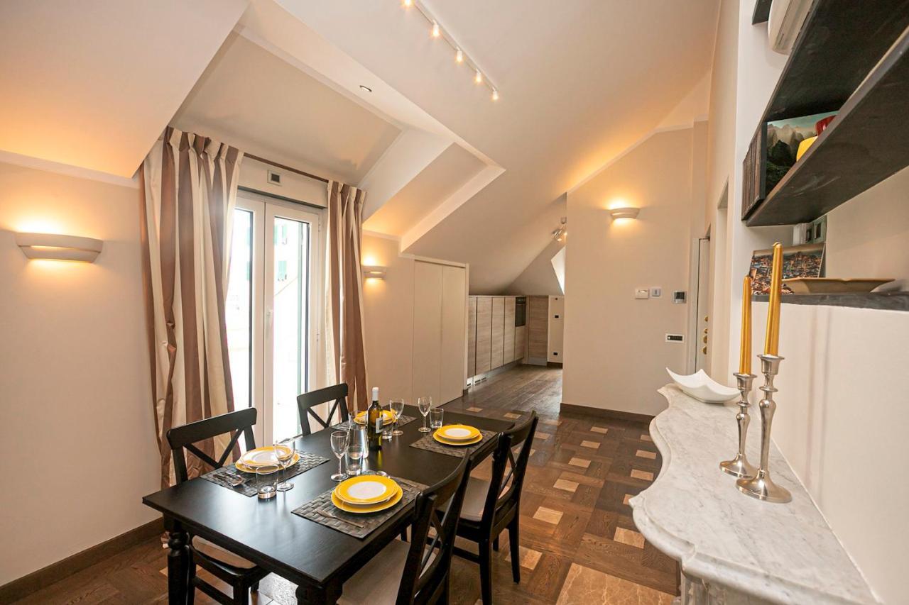 Real Italian Estate - Penthouse Apartment Genoa Luaran gambar